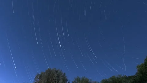 Star Trails Stock Footage 331208666