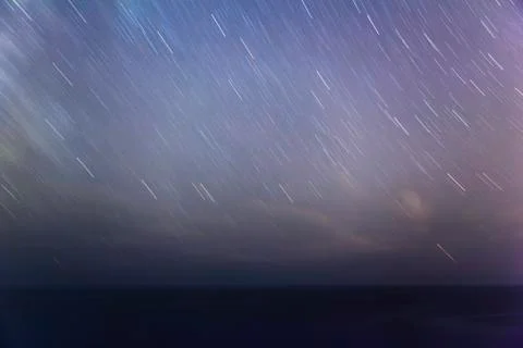 Star Trails Stock Photos
