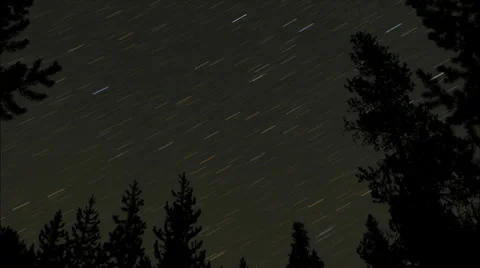 Star Trails Time Lapse 스톡 동영상 29666712