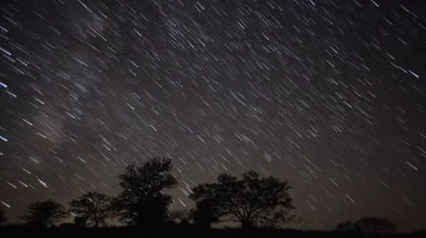 Star Trails Time Lapse Stock Footage 47790300