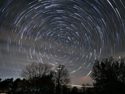 Star Trails Timelapse 動画素材 297687716