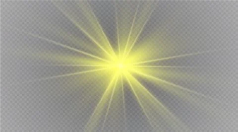 Star on a transparent background,light effect,vector illustration. burst with Stock Illustration