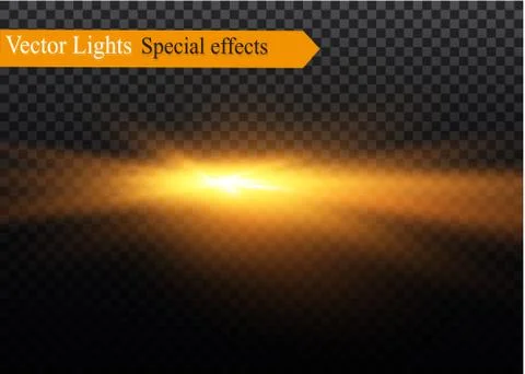 Star on a transparent background,light effect,vector illustration. burst with Stock Illustration