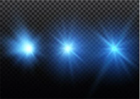 Star on a transparent background,light effect,vector illustration. burst with Stock Illustration