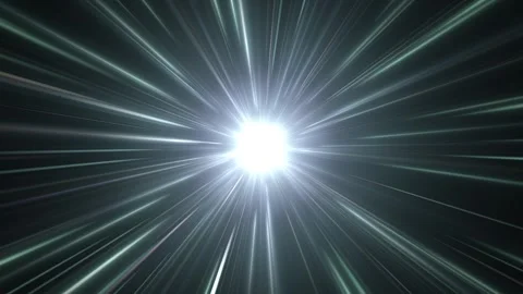 Star trek white light rays Stock Footage 305128023