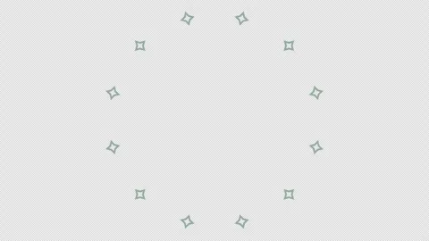 Star Triangle Explosion Geometric pattern animation with glowing stars and circl Stock Footage 317168058