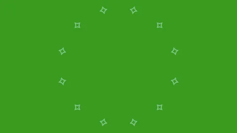 Star Triangle Explosion Geometric pattern animation with glowing stars and circl Stock Footage 317211055