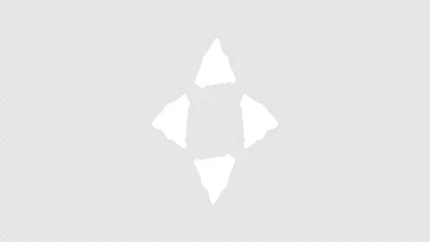 Star twinkling on transparent background. Stock Footage 261541080