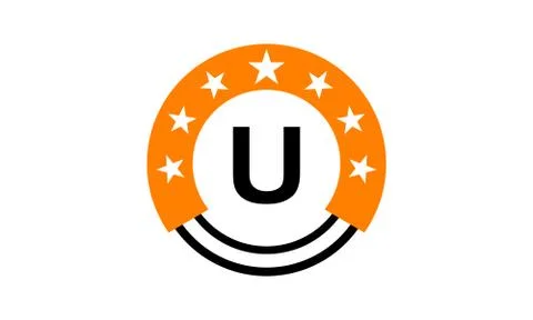 Star Union Initial U Stock-Illustration