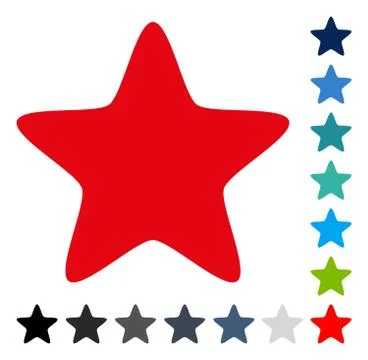 Star Vector Icon Stock Illustration