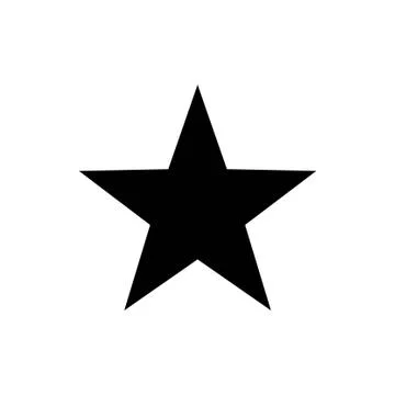 Star vector icon Stockillustratie
