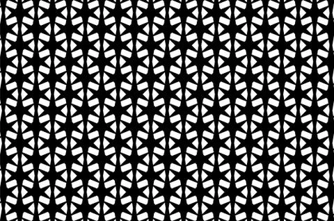 Star - vector pattern Illustrazione stock