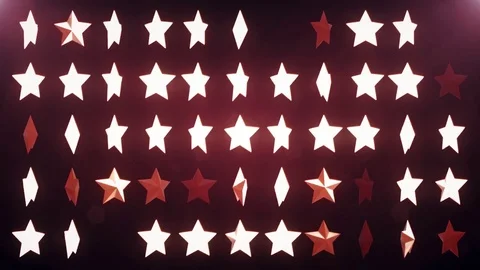 Star wall random moving fading animation 3d background seamless loop - New Stock Footage 81629541