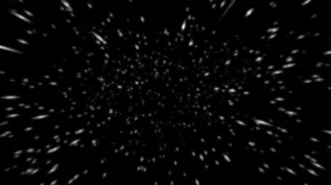Star Warp Stock Footage 286014