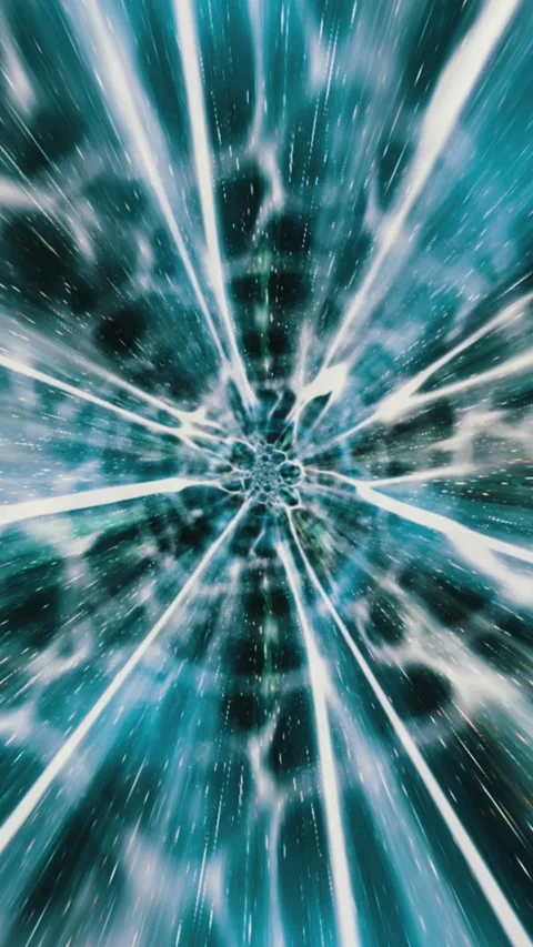 Star Warp Light Speed Space Loop Stock Footage 303519564