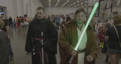 Star Wars Cosplay Stock Footage 168113447