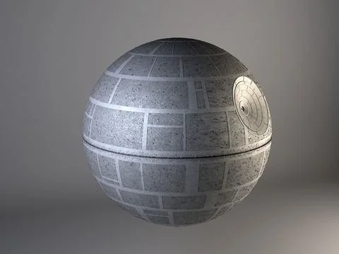 Star Wars Death Star ~ 3D Model ~ Download #96468980 | Pond5