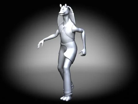 jar jar binks 3d sculpture puzzle