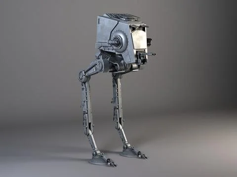 Star Wars AT-ST 3D Model