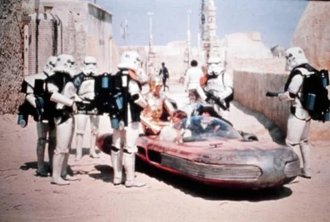 Star Wars Star Wars, aka Krieg der Sterne, USA 1977, Regie: George Lucas, ... Stock Photos