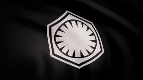 Star Wars. Stormtrooper flag is waving o... | Stock Video | Pond5