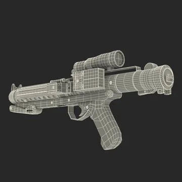 Star Wars Stormtrooper Gun Used ~ 3D Model #90658374 | Pond5