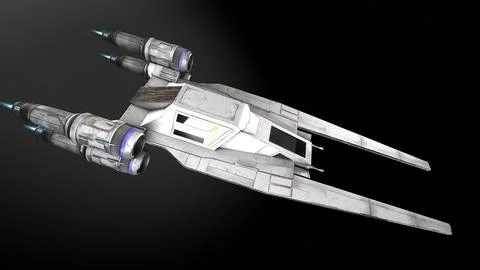 Star Wars U-Wing ~ 3D Model ~ Download #96452522 | Pond5