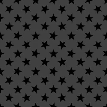 Star web icon. flat design. Seamless gray pattern. Stock Illustration