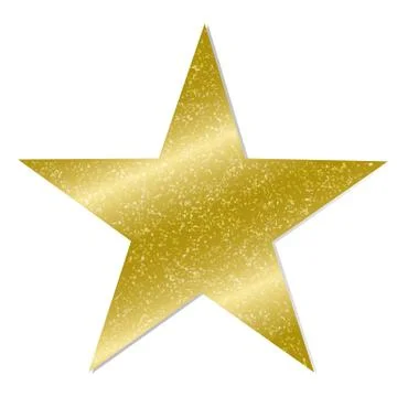 Star On White Background Stock Illustration