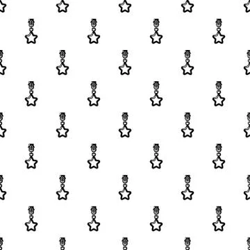 Star zip icon, simple style 库存插图