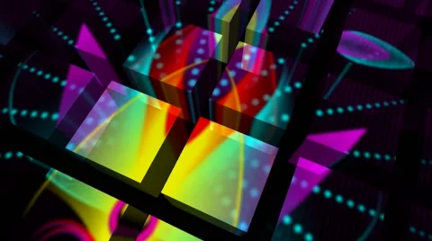 Starbird CubeArray Stock Footage 41797181