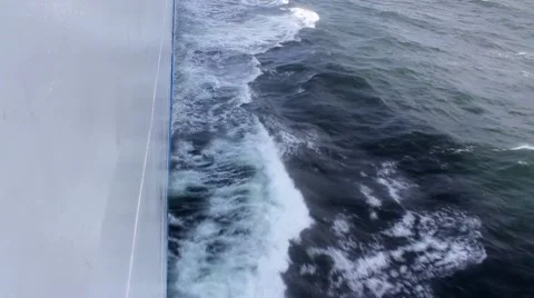 Starboard decks on board a ship Video stock 53314995