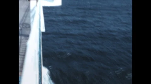 Starboard View 1974 Video stock 266447823