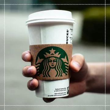 Starbucks cofee Fotos Stock