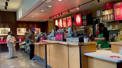 Starbucks Video stock 222304417