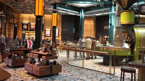 Starbucks in Milan Stock Footage 136901093