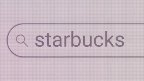 Starbucks Search Stock Footage 235778625