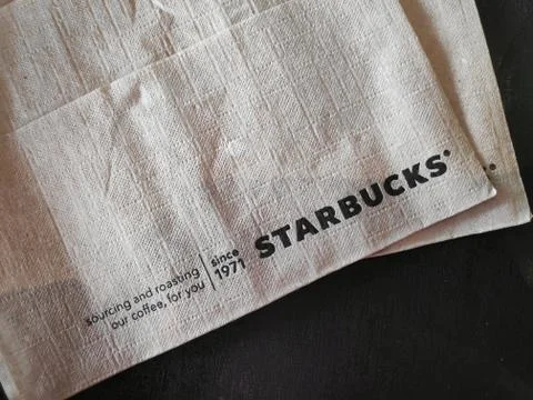 Starbucks tissue Stock Photos