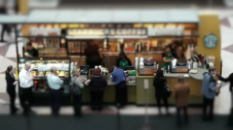 Starbucks1 Stock Footage 21430497