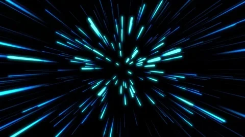 Starburst abstract speed light rays background graphics 4k Stock Footage 307421697