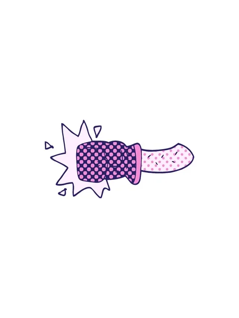 Starburst effect animation of cartoon doodle punch Stock Footage 324346414
