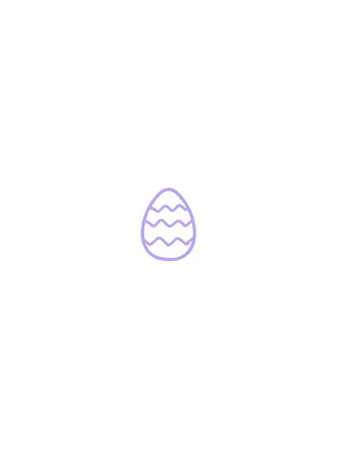 Starburst effect animation of cartoon painted easter egg icon Stock Footage 324226400