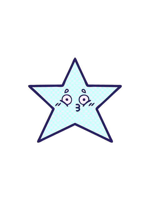 Starburst effect animation of comic book style cartoon of a star fish Stock Footage 324351636