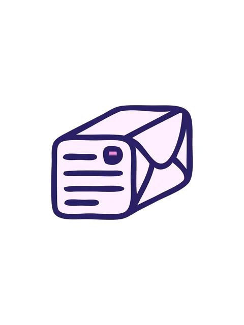 Starburst effect animation of gradient shaded cartoon of a paper parcel Stock Footage 324190284