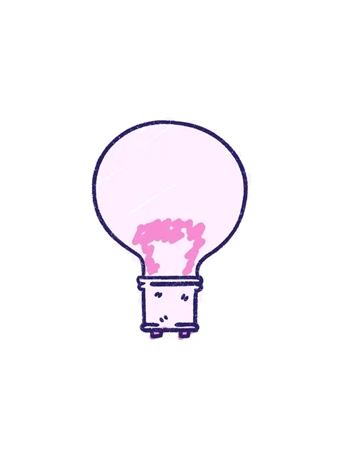 Starburst effect animation of Light Bulb Chalk Drawing Stock Footage 324132746