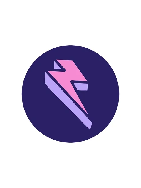 Starburst effect animation of lighting bolt image Stock Footage 324212129
