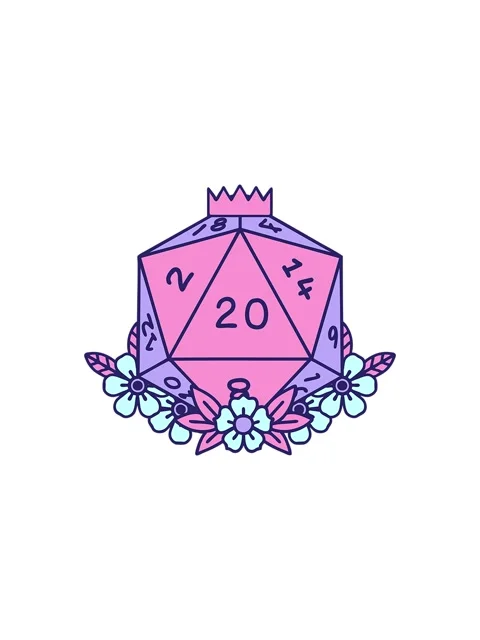 Starburst effect animation of Retro Tattoo of natural 20 D20 dice roll with.. Stock Footage 324419606