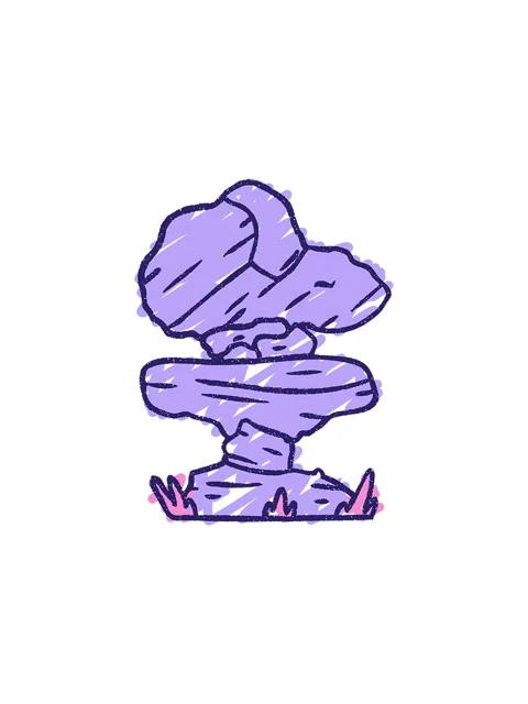 Starburst effect animation of Stacked Rocks Chalk Drawing Stock Footage 324486027