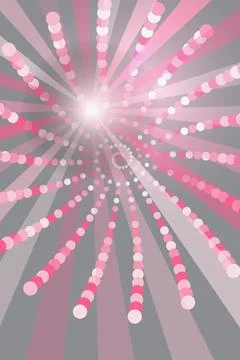 Starburst Light Effect Background Stock Photos