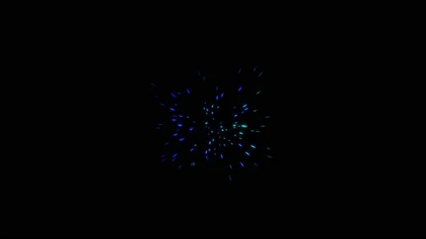 Starburst Particles Explosion Fx Stock Footage 145762386